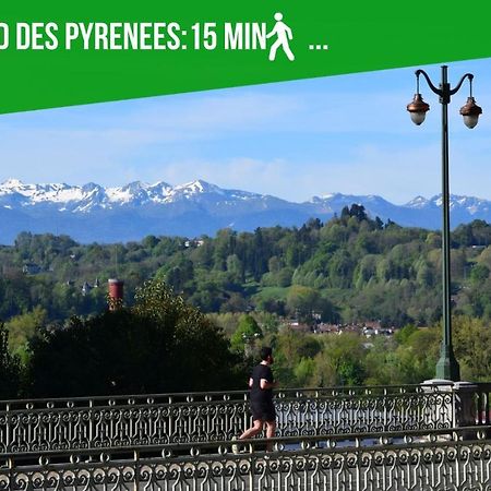 Au Petit Repere Palois -Studio - Centre Ville-Balcon-Wifi Fibre Pau Kültér fotó